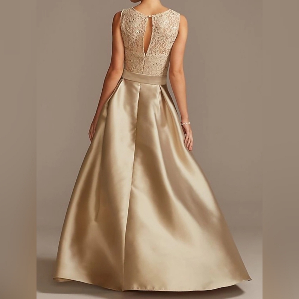Champagne Wedding Guest Dress